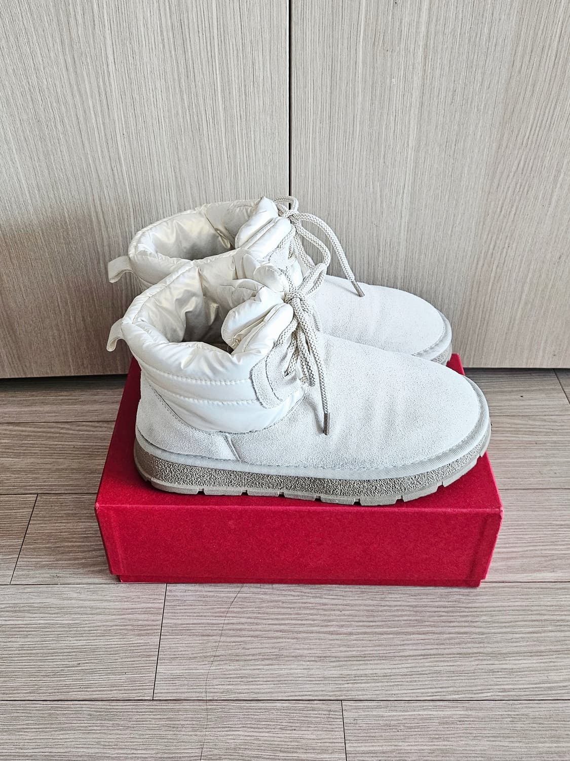 ELLE 엘르 여성 어그 패딩 부츠  250(3.5cm굽) 상품이미지7