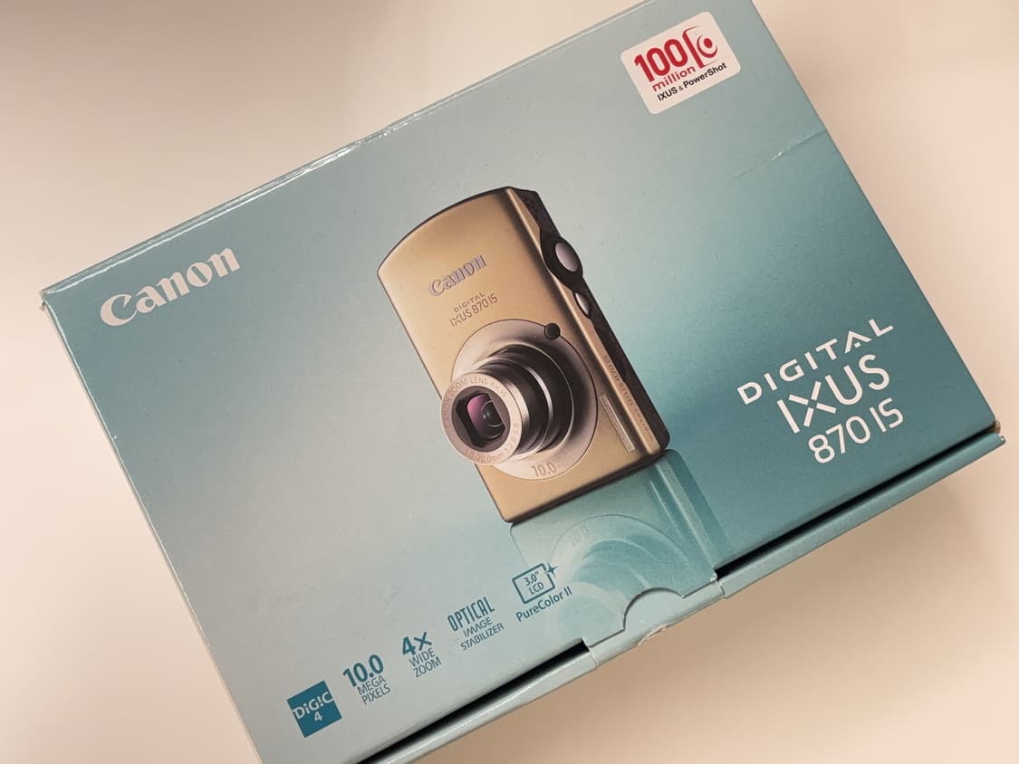 (미사용 풀박) 캐논 익서스 870 IS Canon IXUS 870 IS 상품이미지8