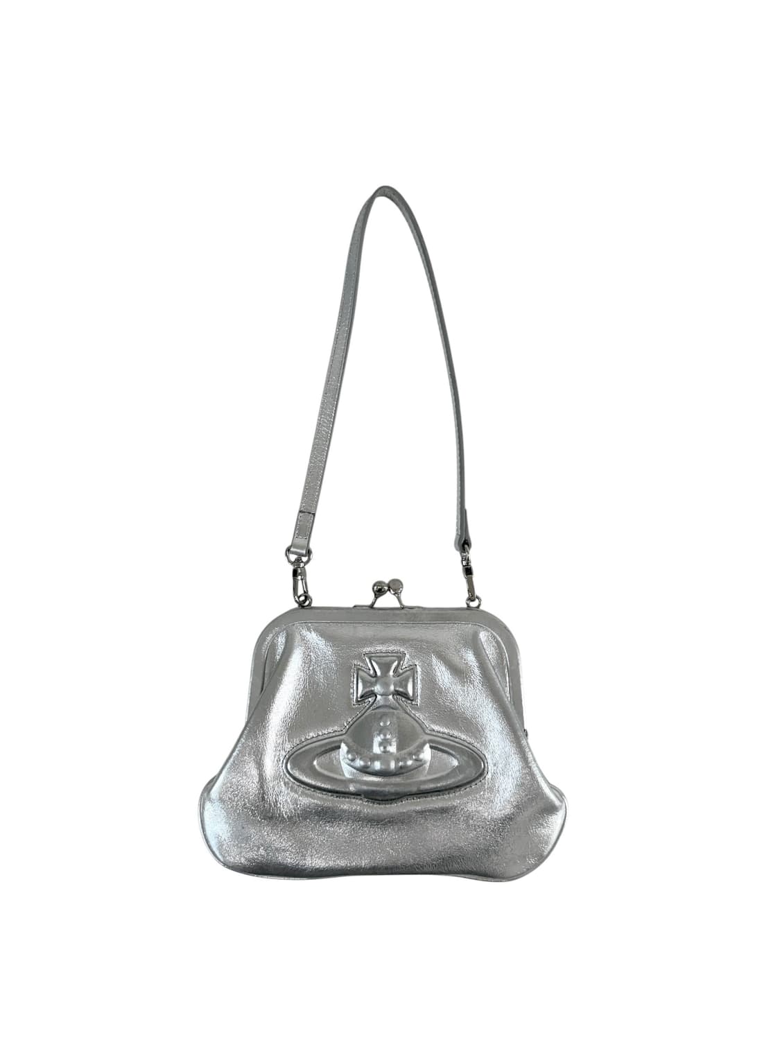 비비안 웨스트우드 실버 미니 숄더백 상품이미지1