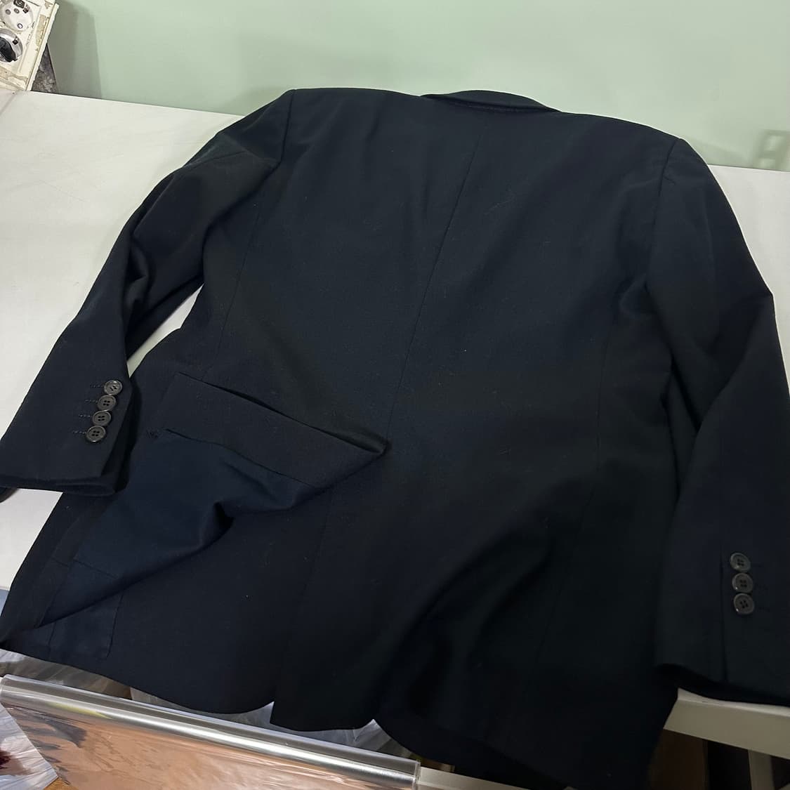 M 95 니나리치 다크네이비 모 싱글 블레이져 상품이미지5