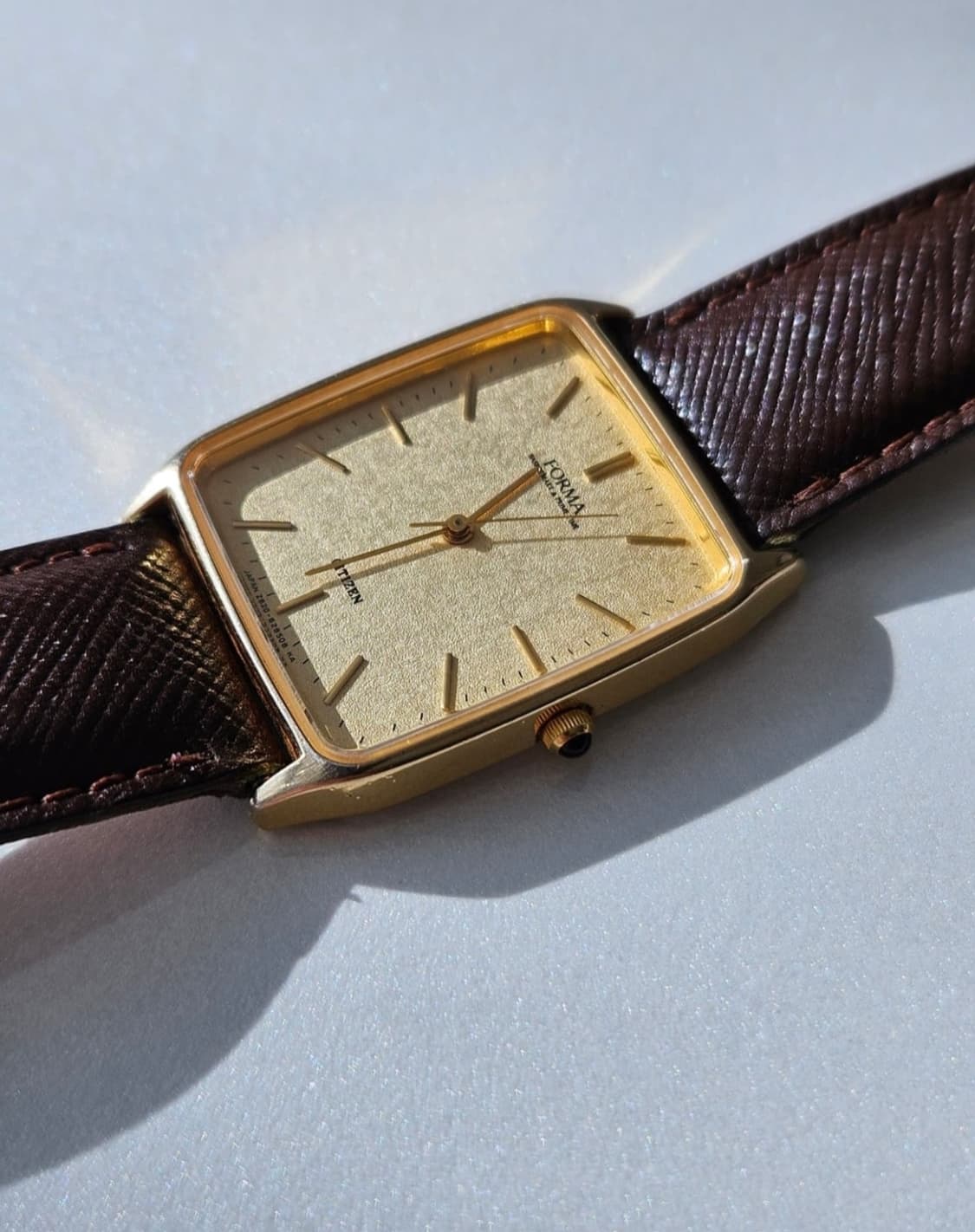 Citizen forma 시티즌 금장 시계 상품이미지3