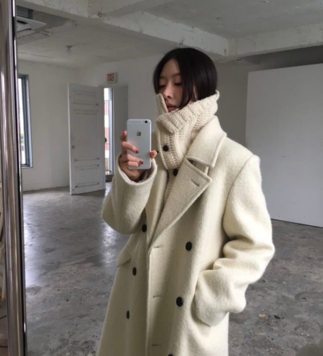 새상품) 런던플랏 바닐라코트 상품이미지1