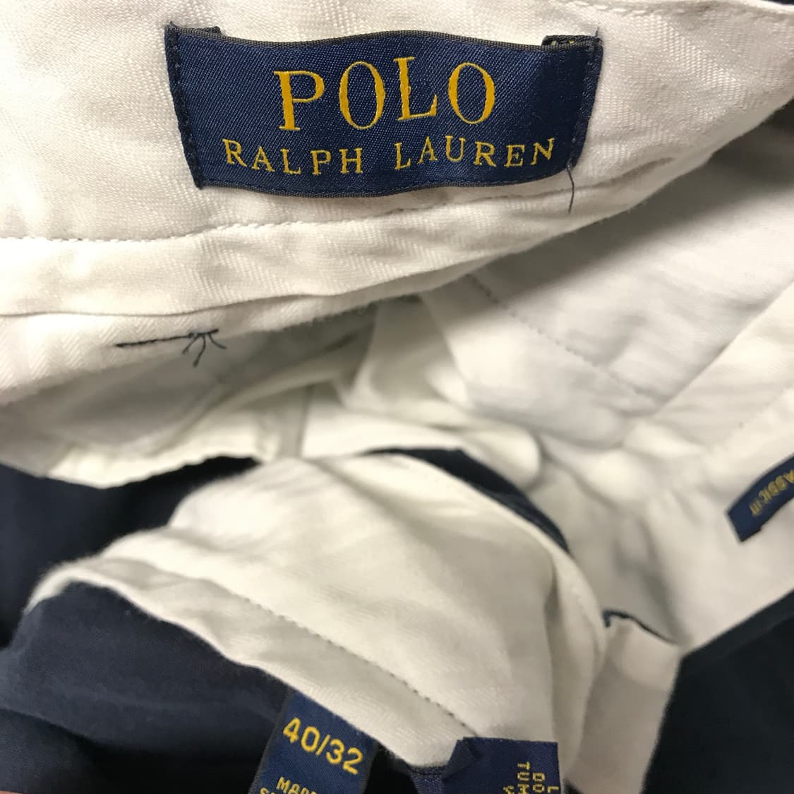 폴로 랄프로렌 네이비 치노 팬츠 40/32 상품이미지6