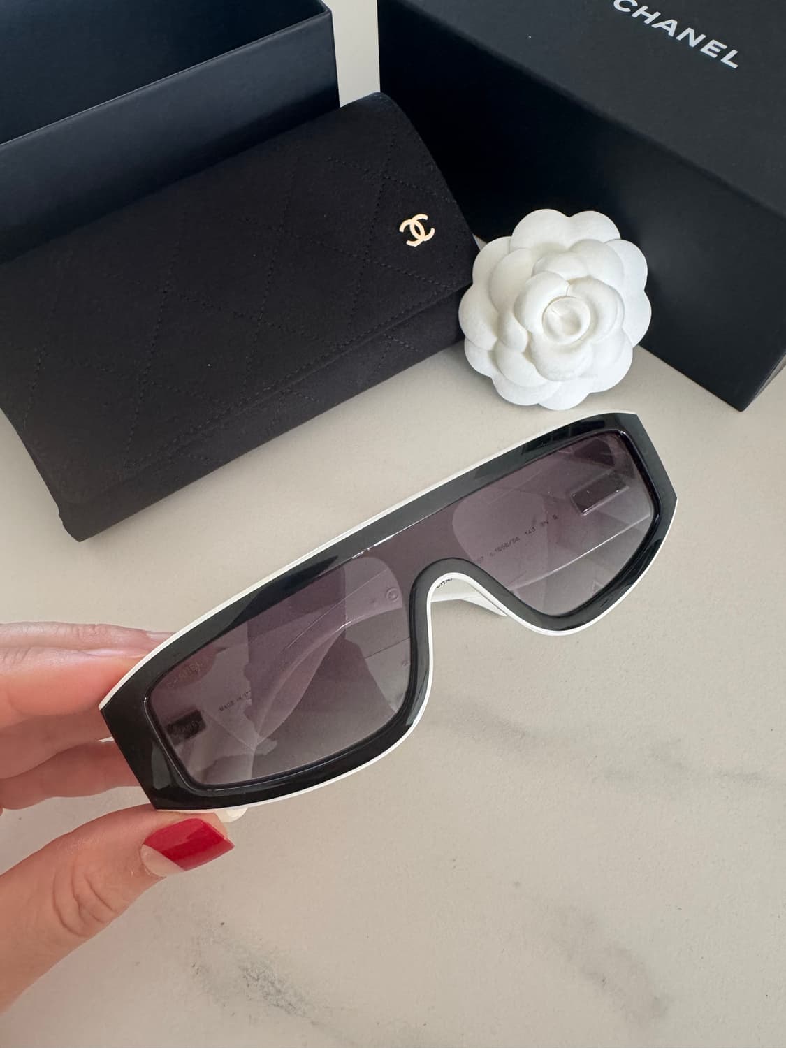 샤넬 25 투톤 선글라스 A71615 상품이미지5