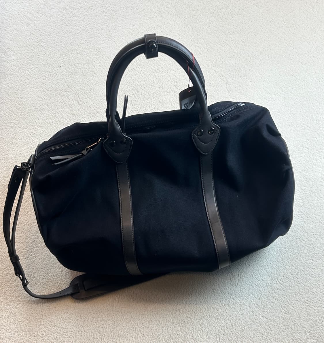 빈티지 캔버스 보스턴백 상품이미지1