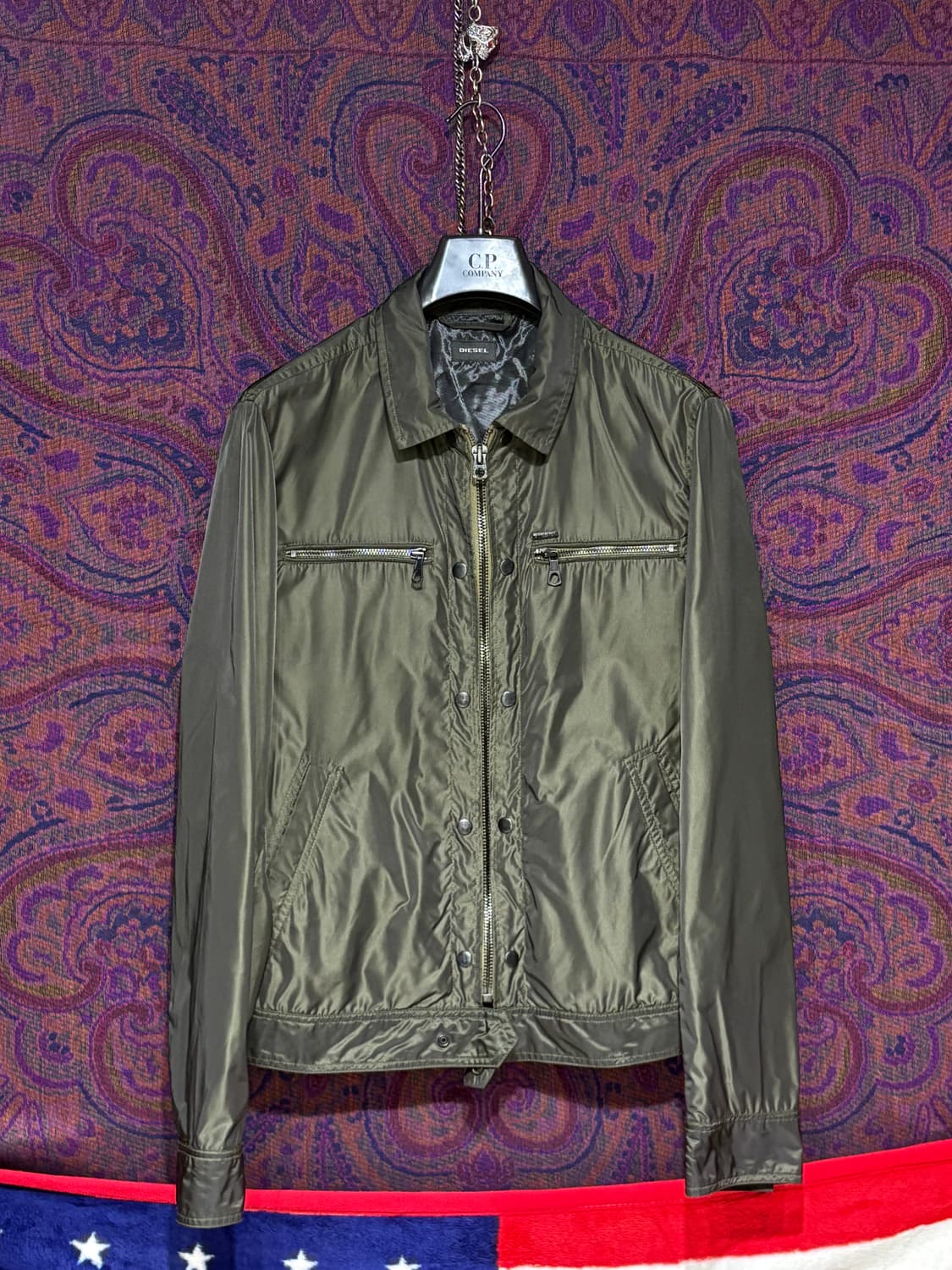 디젤 J-Bintur 모터사이클 나일론 자켓 상품이미지1