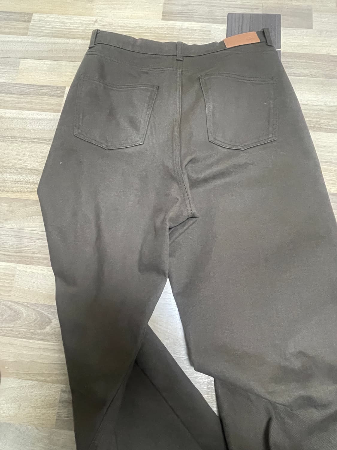 렉토 25ss 빈티지 브라운 데님 L 상품이미지5