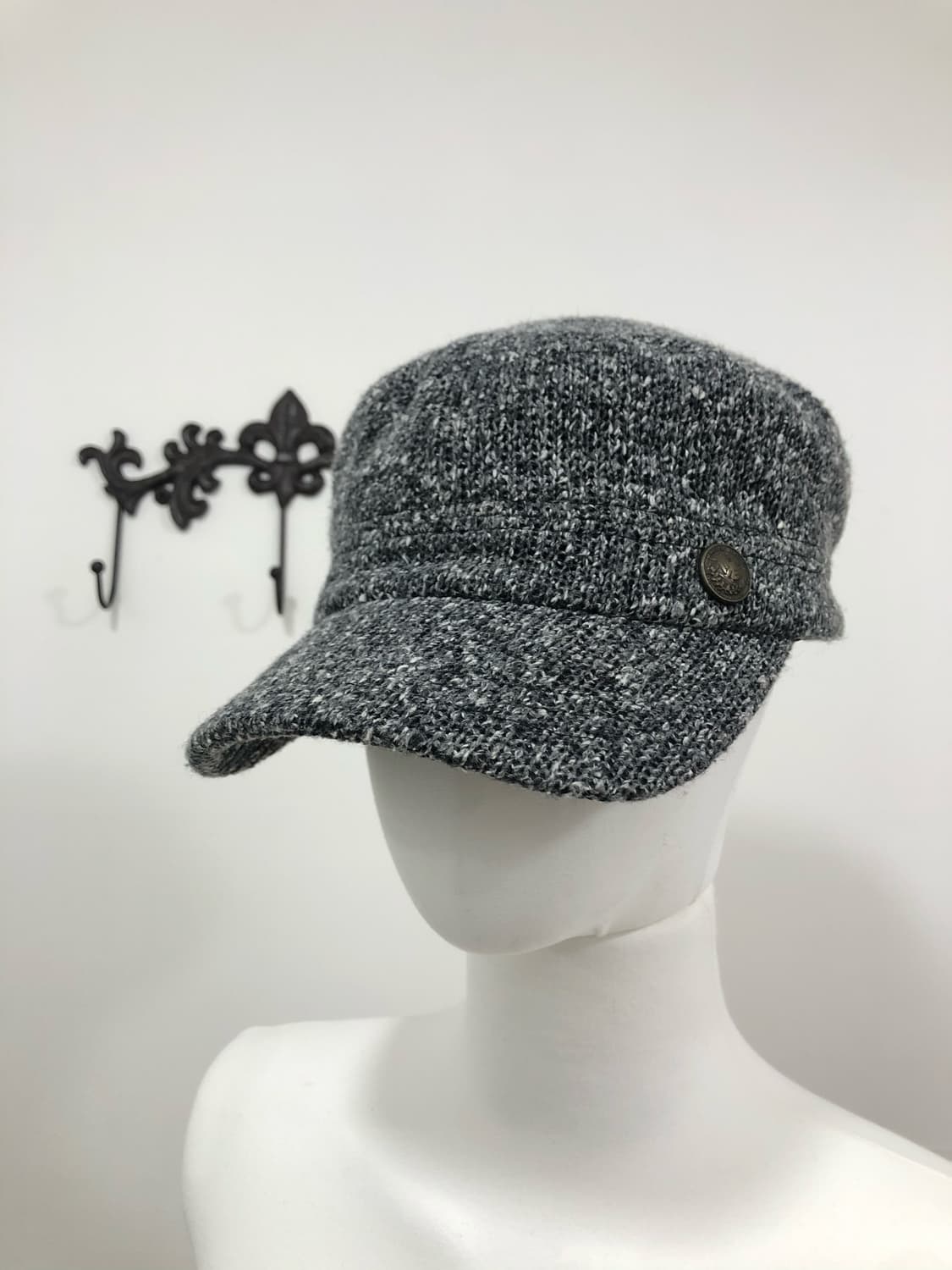 gold one button knit cap 상품이미지1