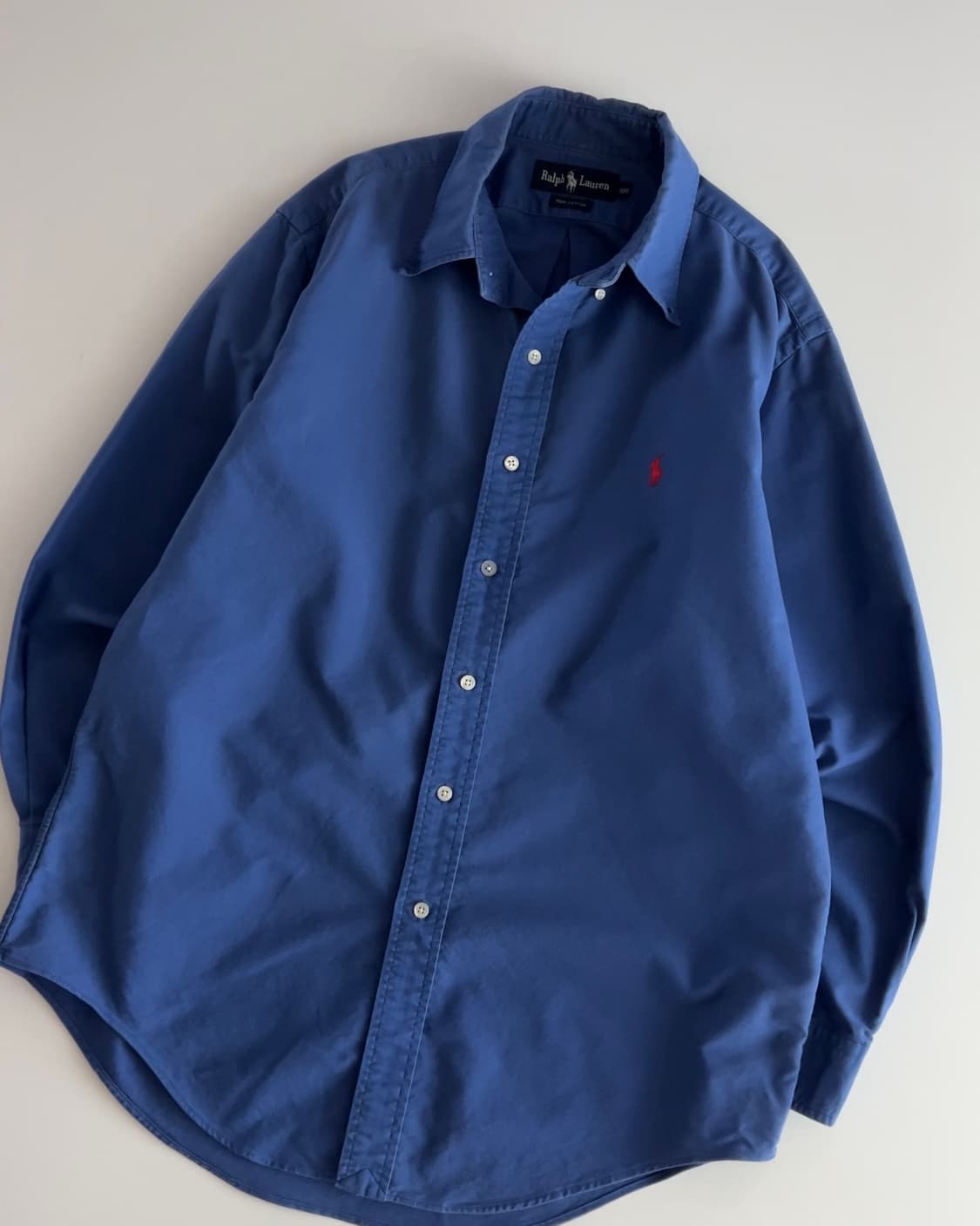 폴로 랄프로렌 블루 옥스포드 셔츠 100 상품이미지2