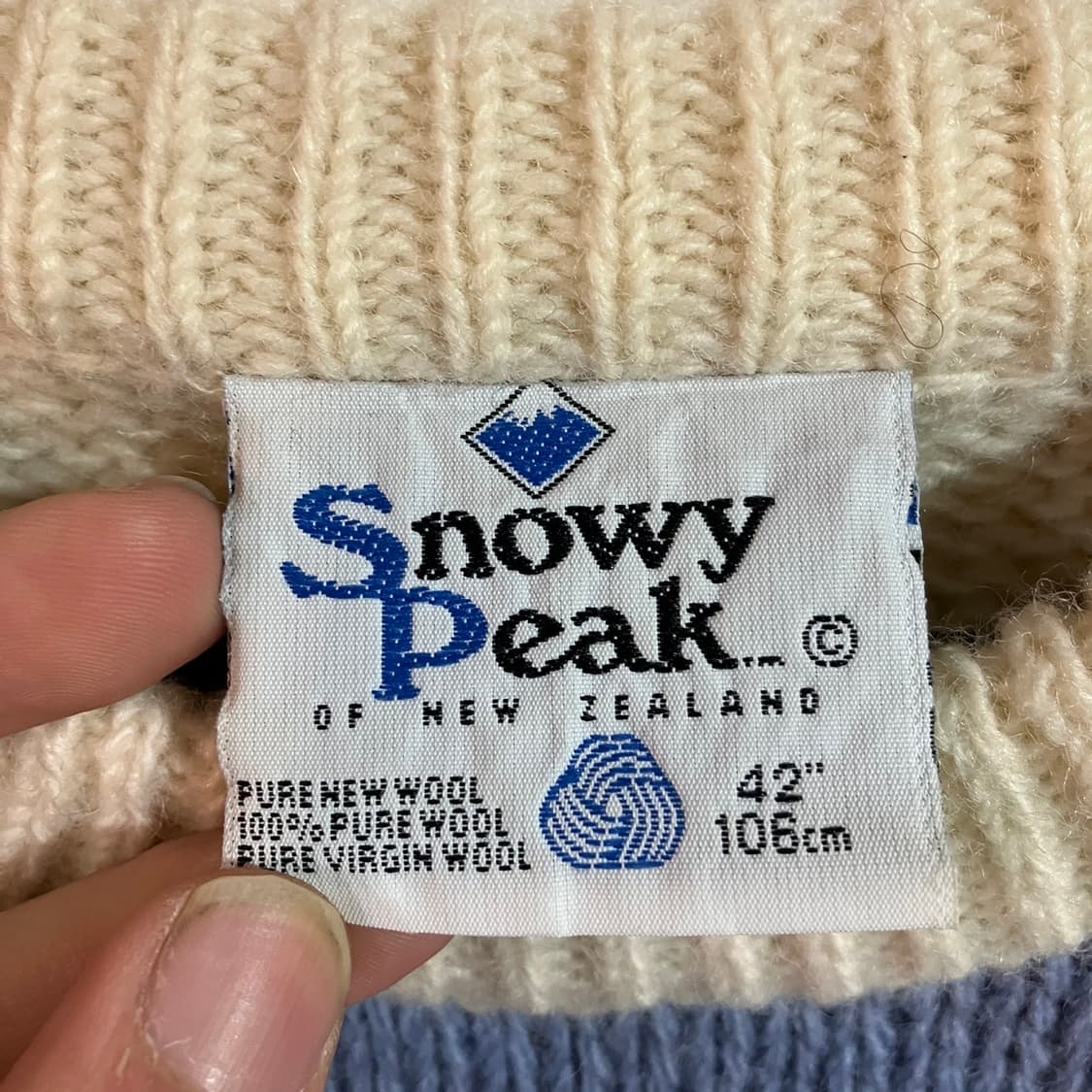 스노위피크 뉴질랜드 베이직 니트 상품이미지5