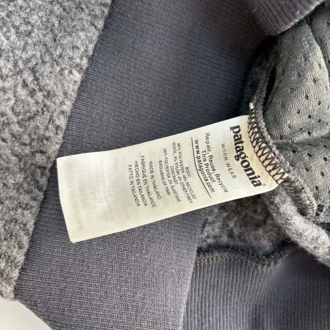 [M] 파타고니아 울리에스터 해링본 플리스 자켓 상품이미지5