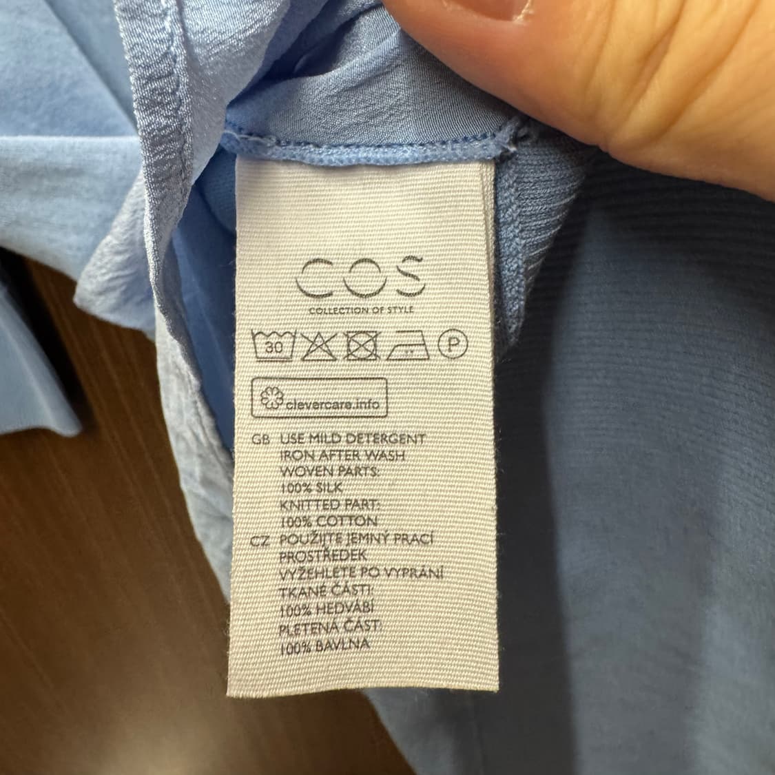 코스 cos 블라우스  상품이미지3