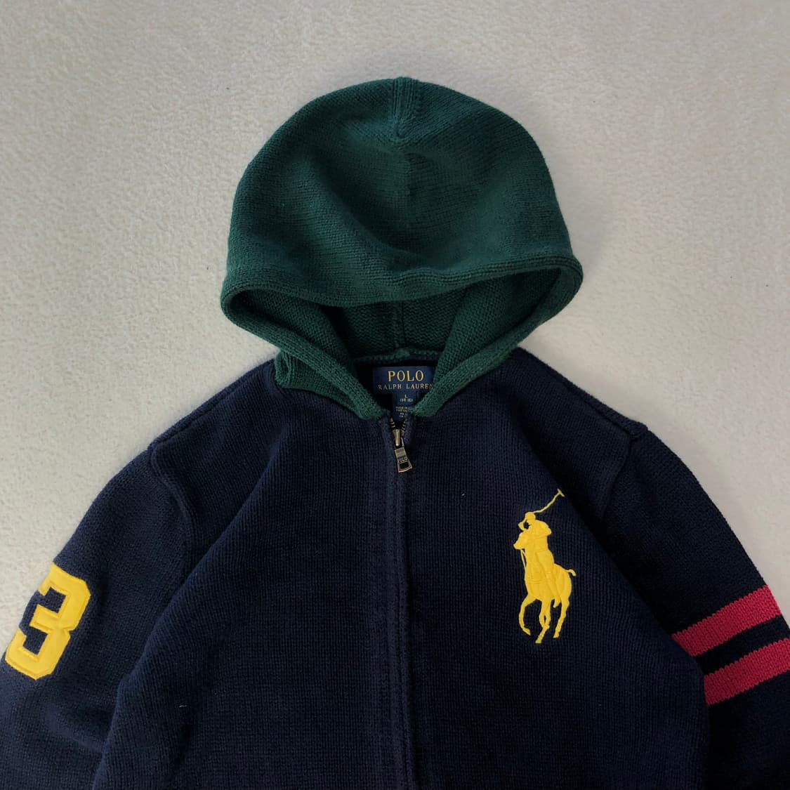 폴로랄프로렌 빅포니 니트 후드집업 상품이미지3