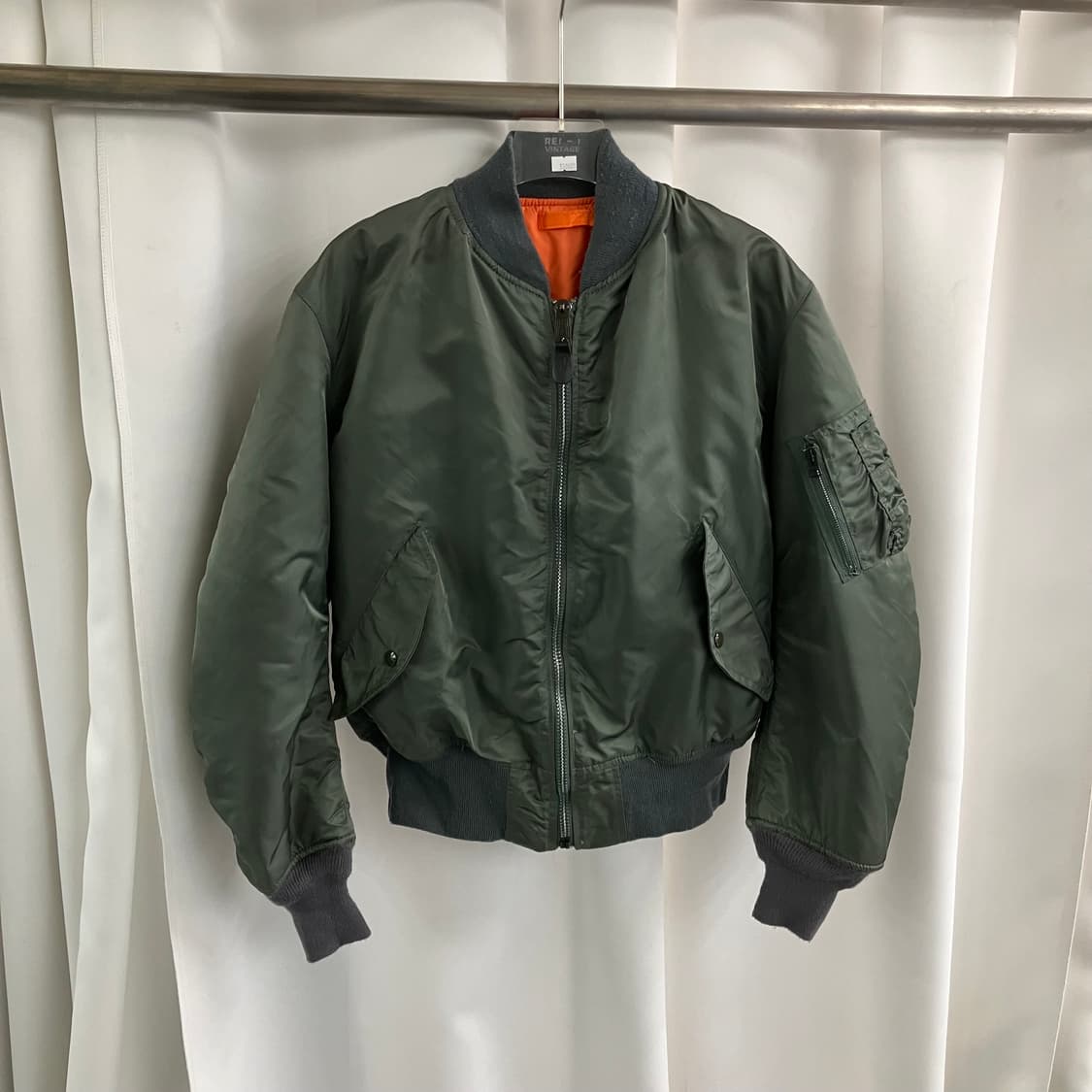 Schott 쇼트 카키 ma-1 항공 점퍼 M 상품이미지1