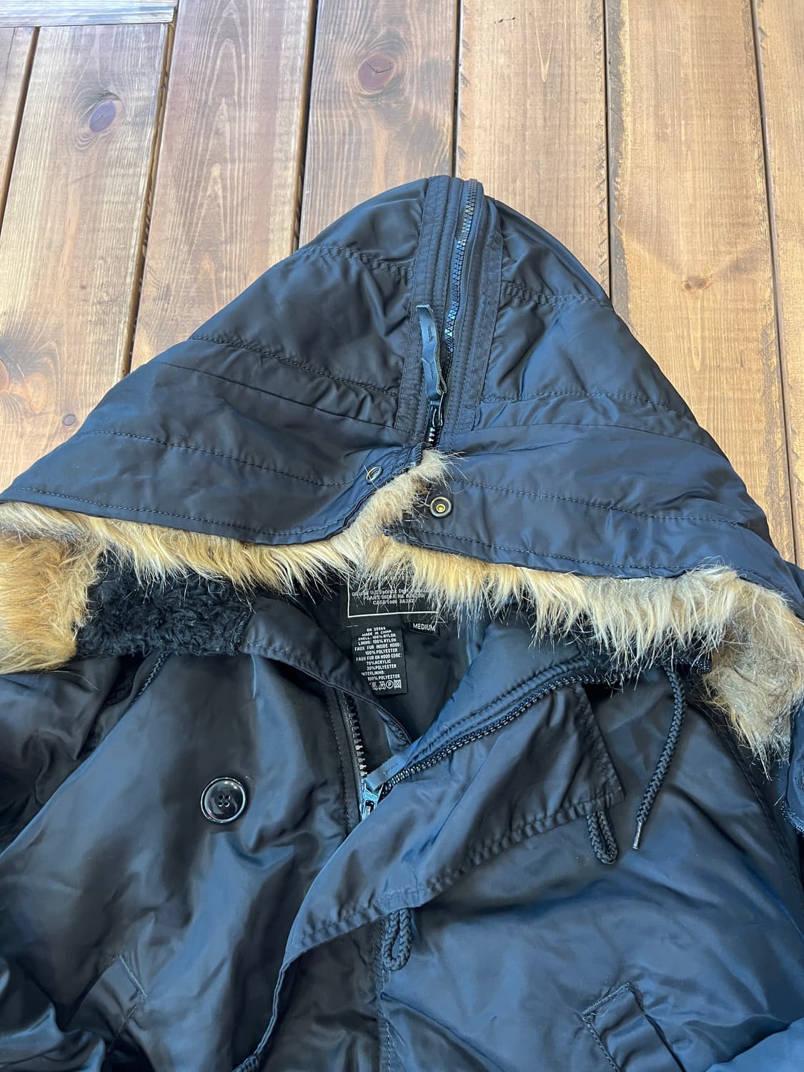 알파인더스트리 n3b 울프죠 패딩 상품이미지8