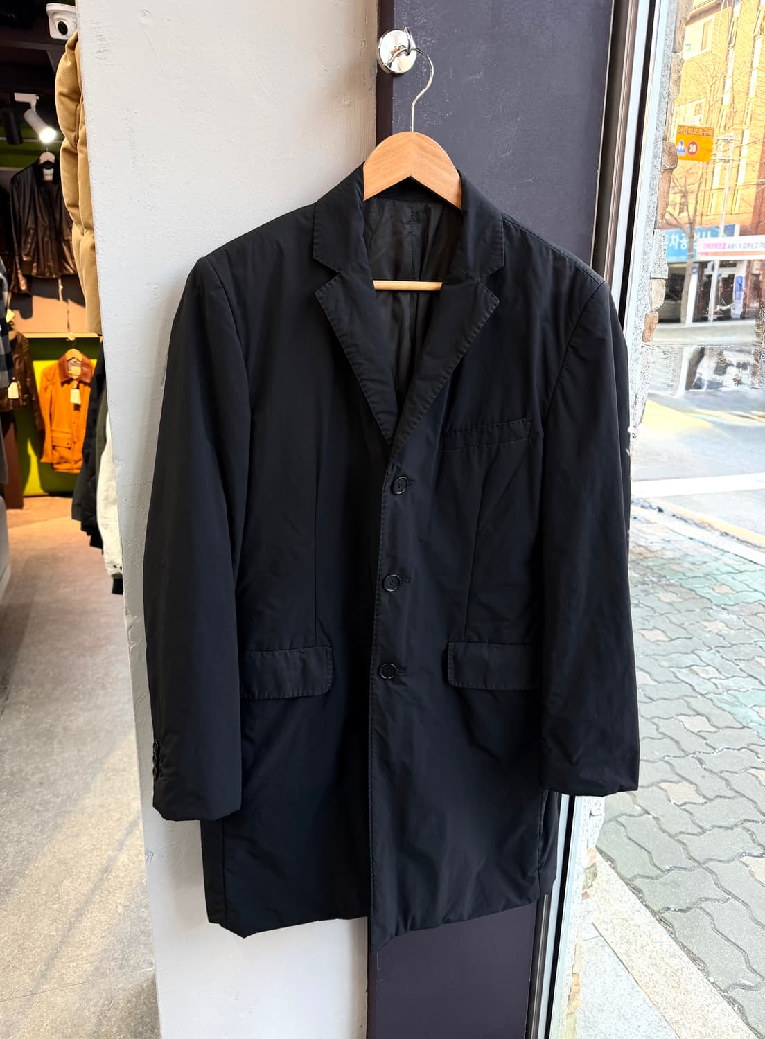 2/ 아스페시 Thermore 나일론 블레이저 패딩 상품이미지2