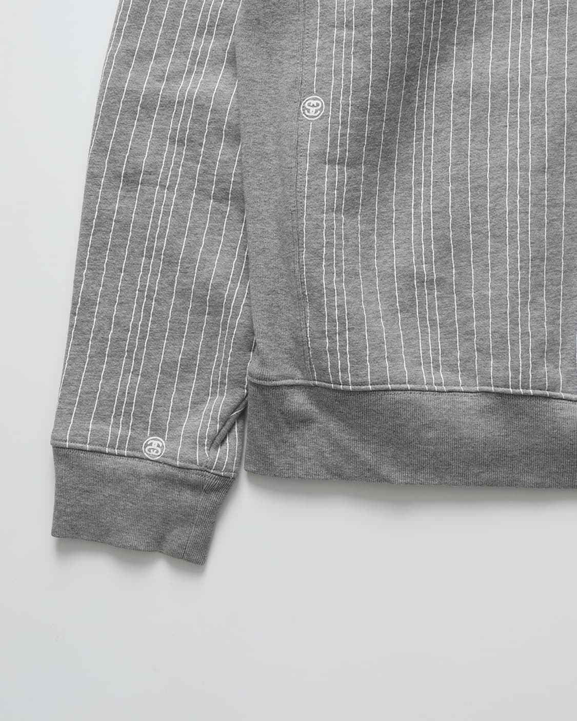 STUSSY Stripe Zip Hoodie 상품이미지10