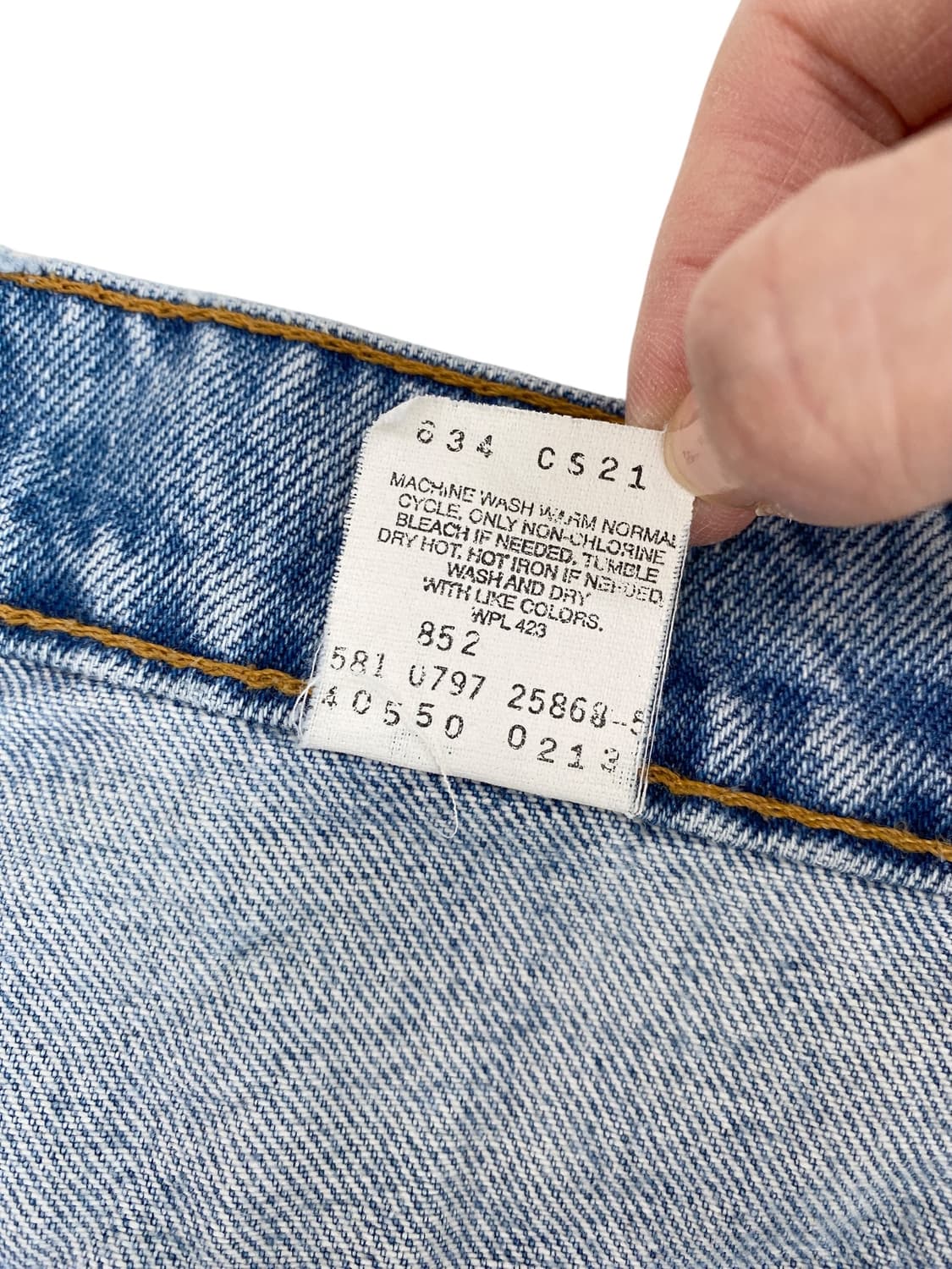 90's 리바이스 550 오렌지탭 [044] 상품이미지10