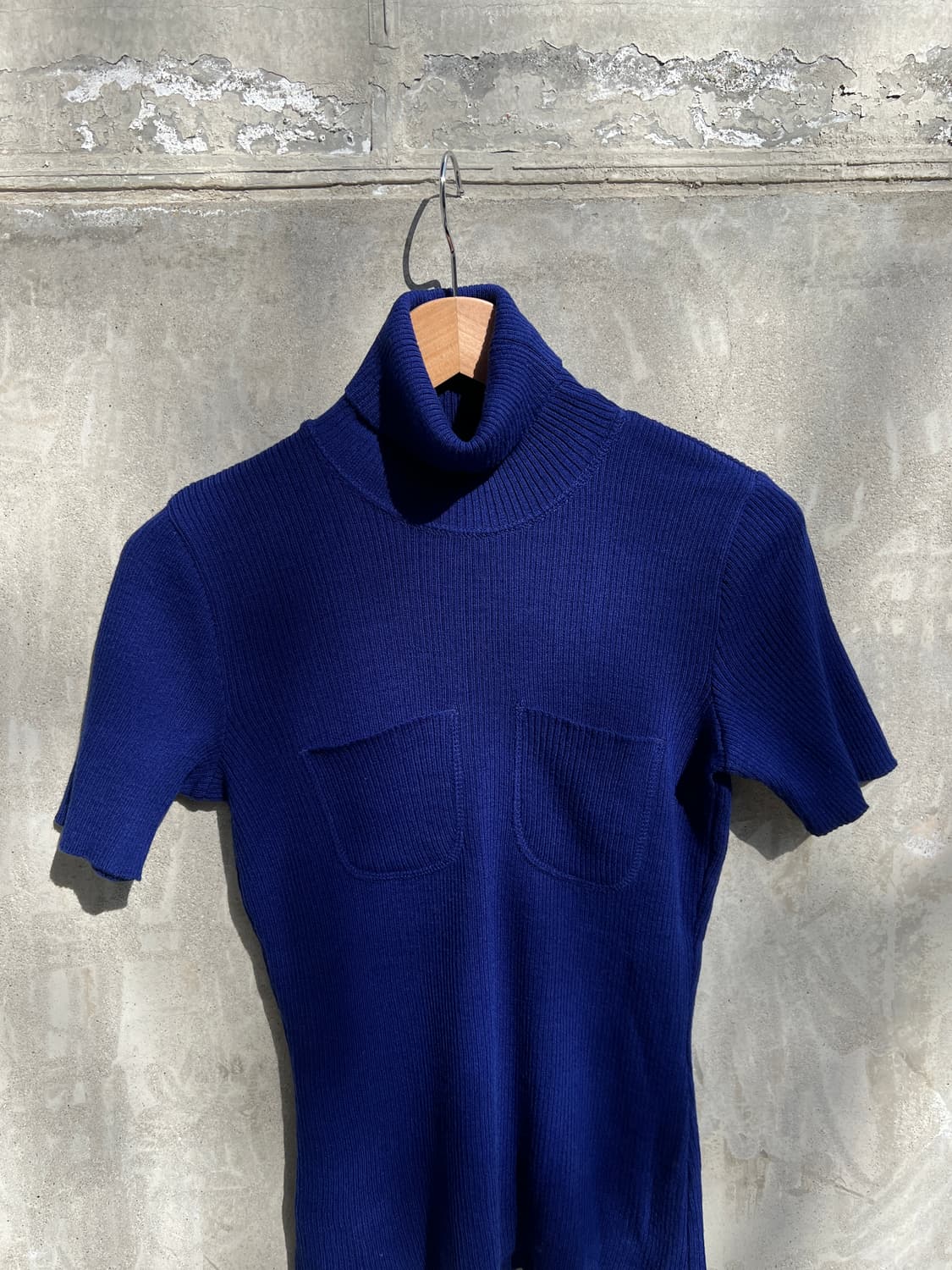 00s 겐죠 체스트포켓 하프니트 상품이미지4