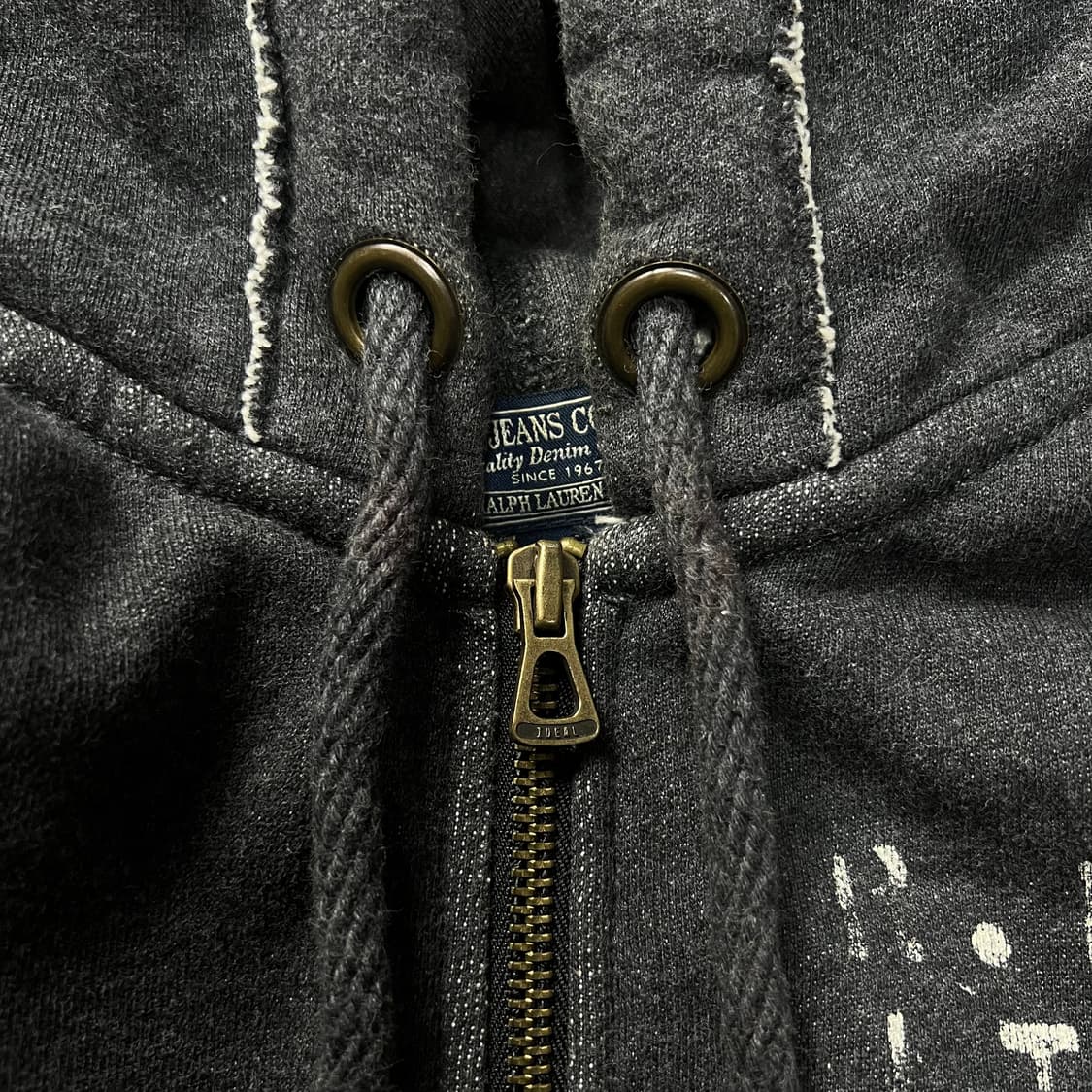 폴로 진스 컴퍼니 성조기 후드집업 L 상품이미지6