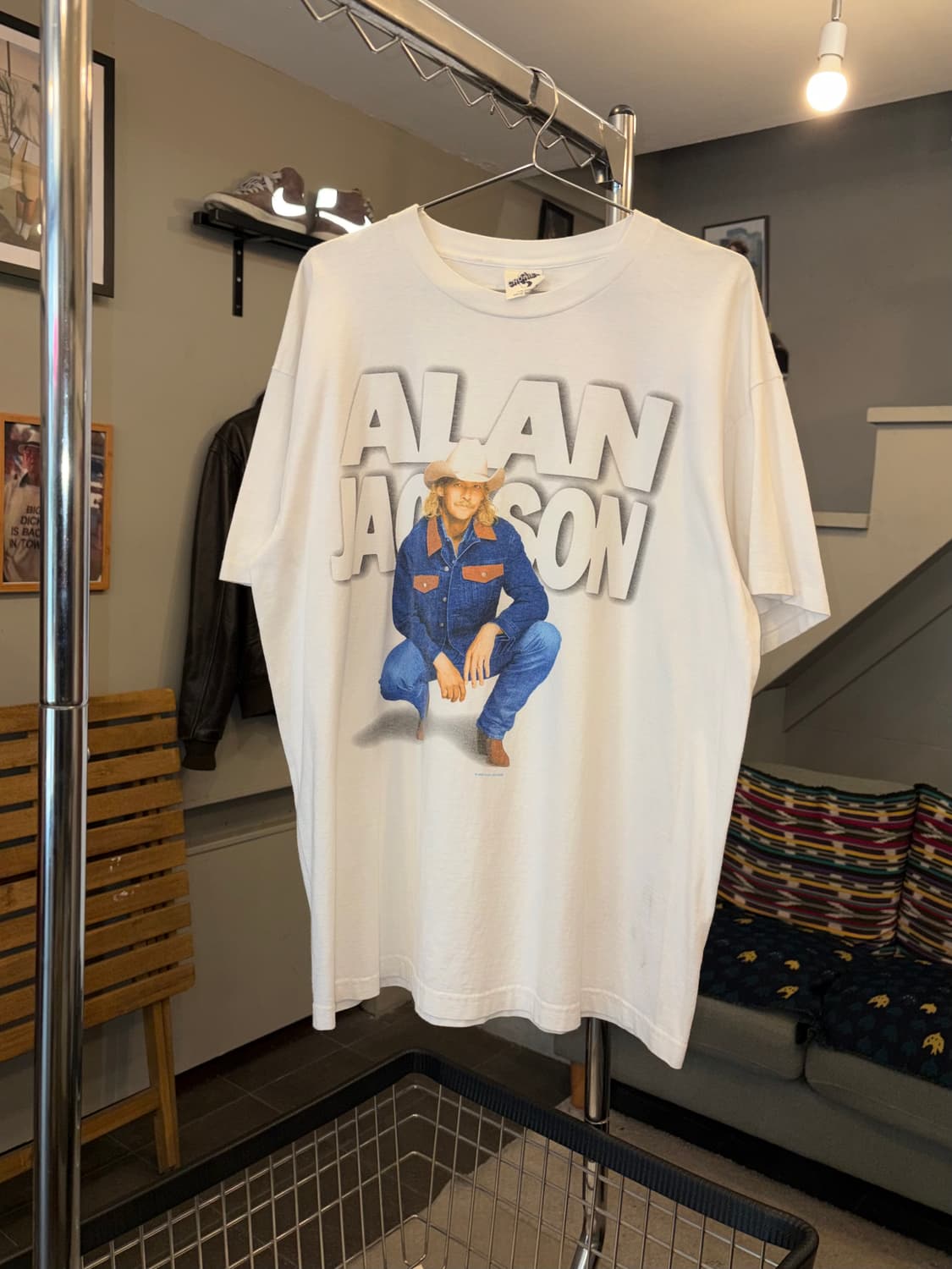 90‘s Alan Jackson country music tour T-s 상품이미지4