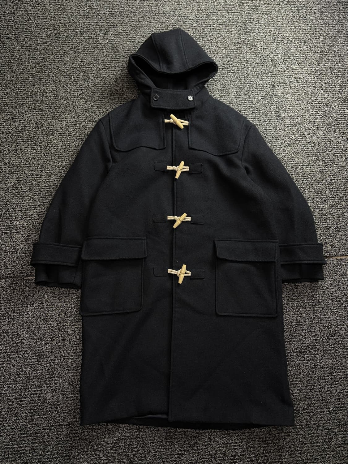 파르티멘토 오버 사이즈 후드 더플 롱코트 1806 상품이미지2