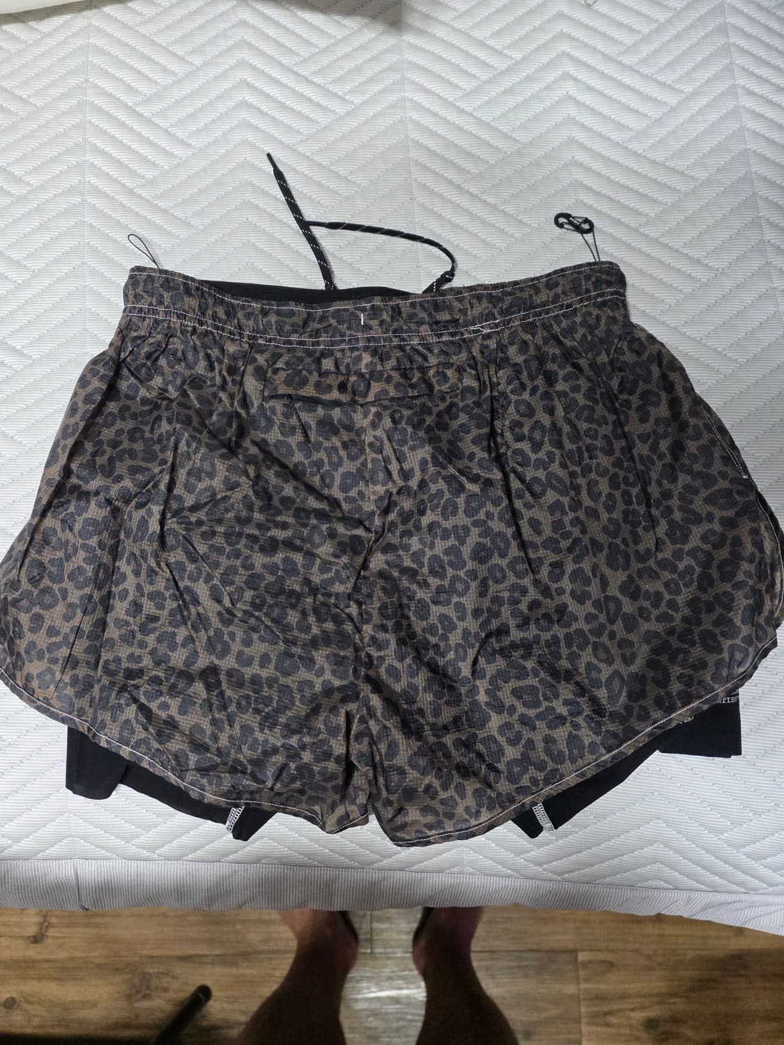 새티스파이 레오파드 러닝 쇼츠 상품이미지3