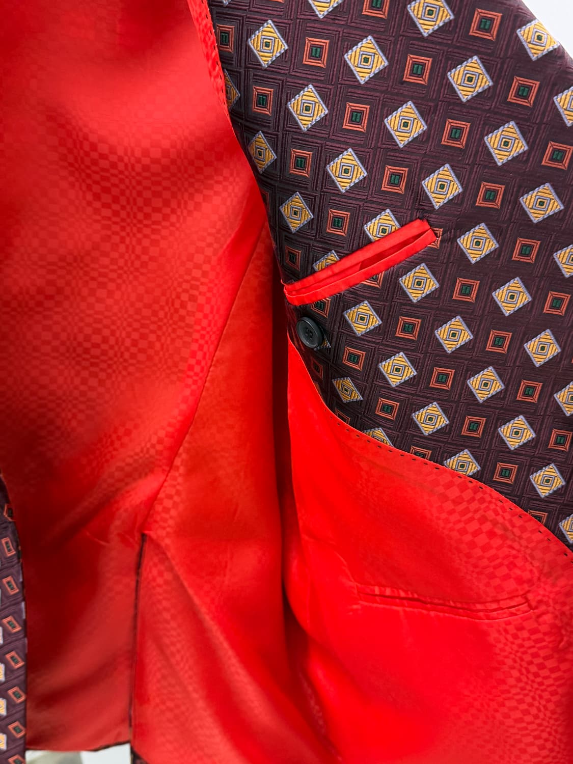 80s geometry double jacket  상품이미지6