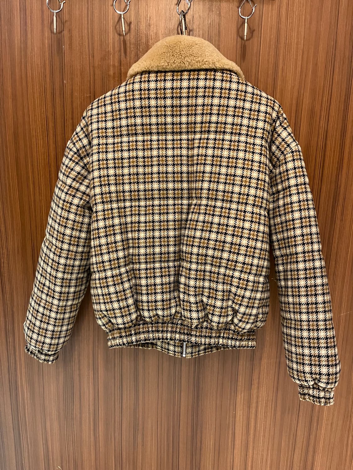 드롤드무슈 쉐어링 패디드 울자켓 상품이미지3