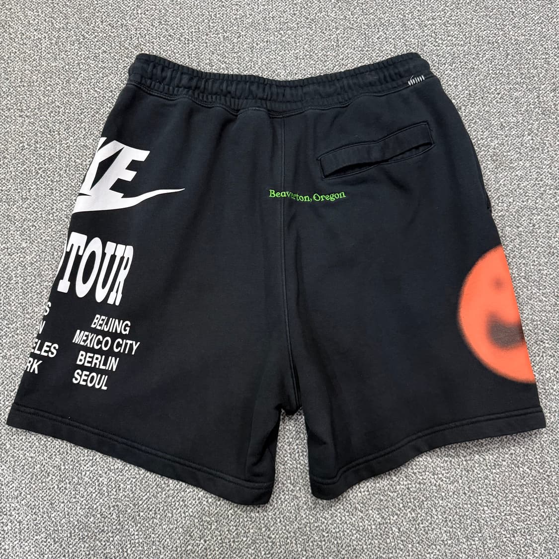 XL 나이키 월드투어 코튼 숏 팬츠 반바지 상품이미지2