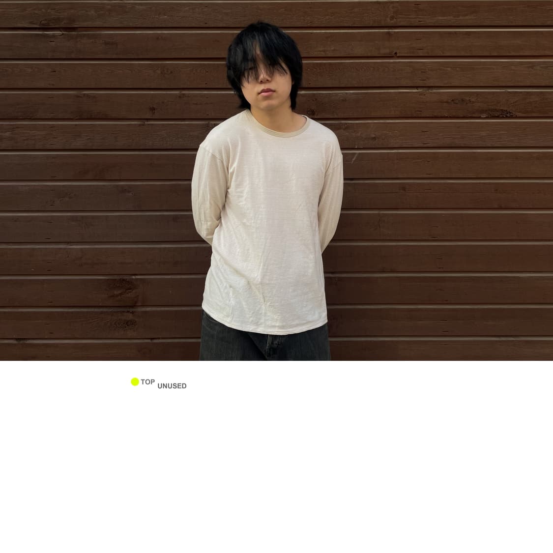 언유즈드 스트라이프 롱슬리브 상품이미지1
