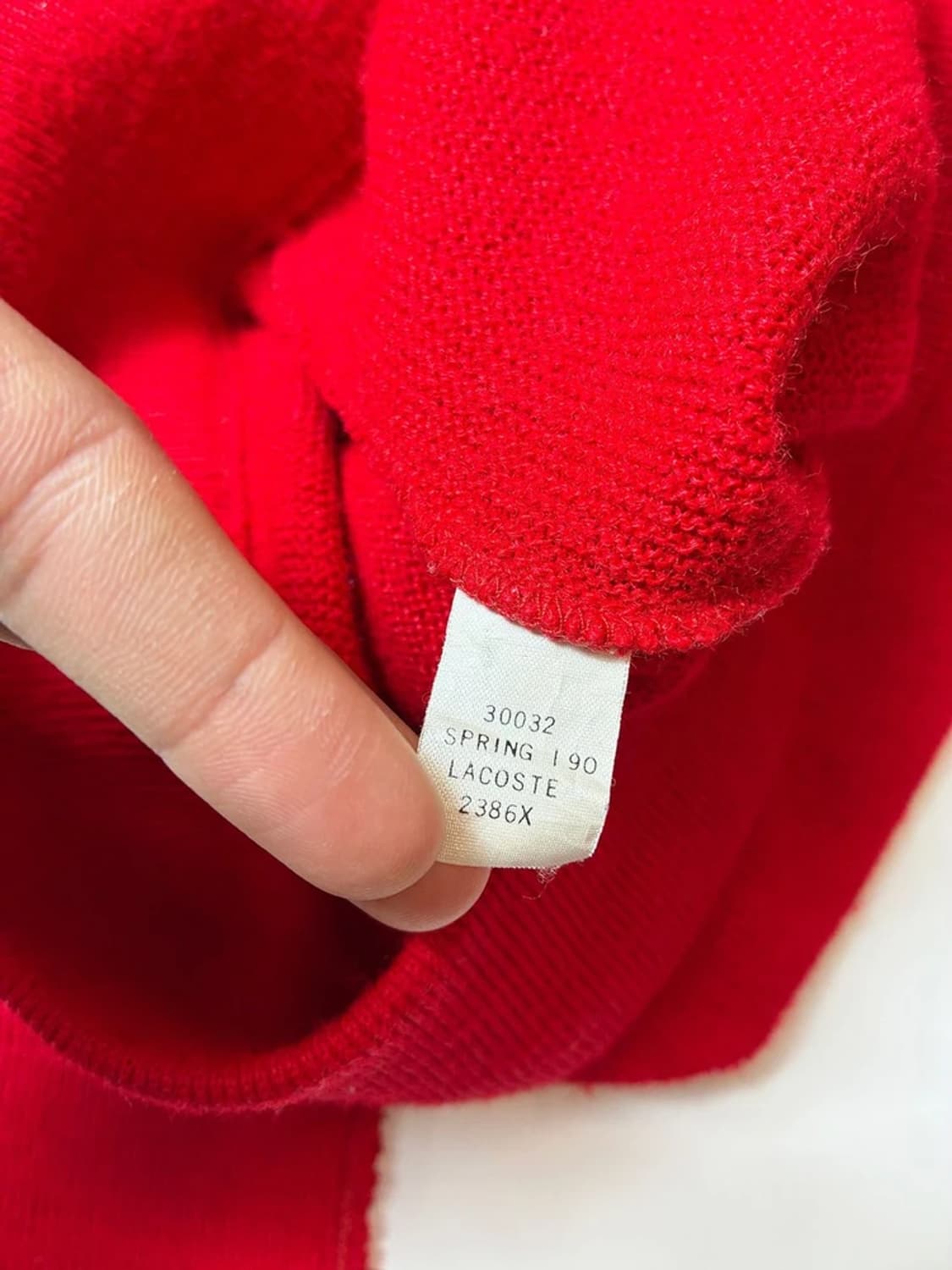 IZOD x 라코스테 90's USA 아크릴 니트 PN8794 상품이미지7