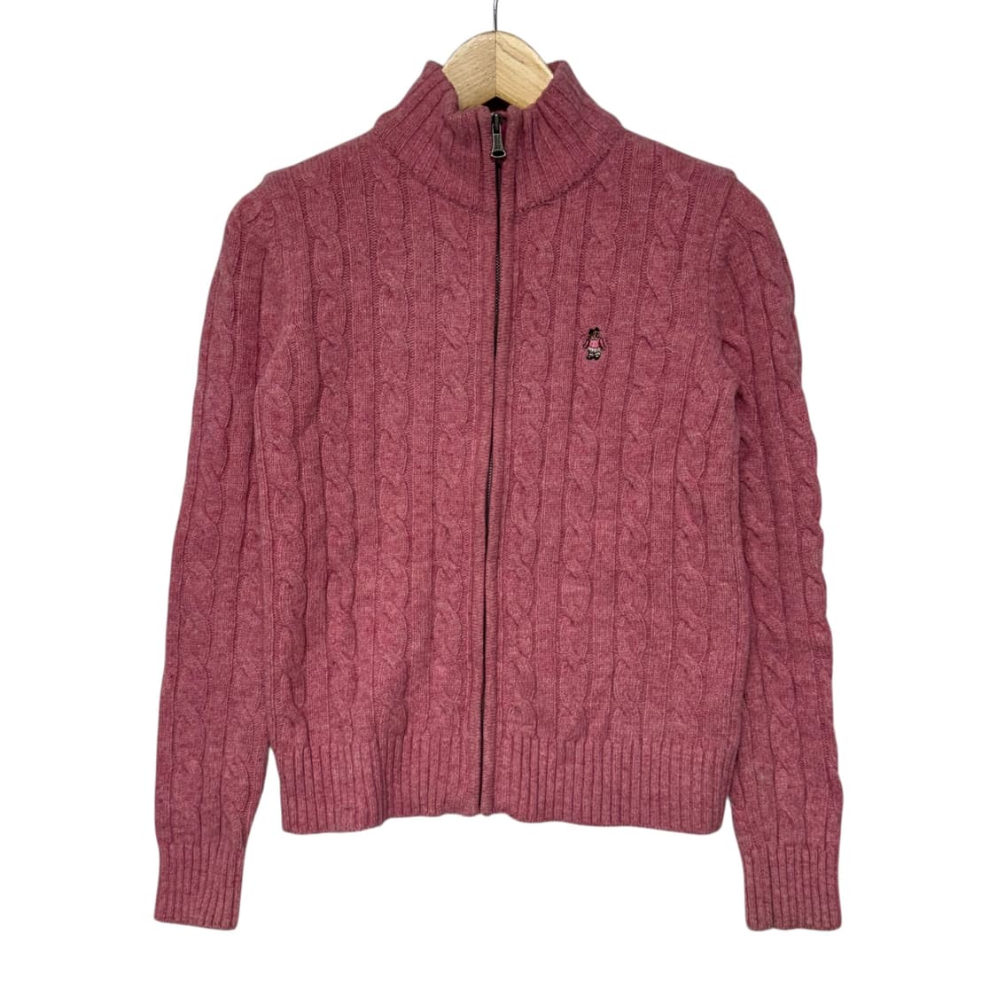 티니위니 베어 케이블 니트집업 상품이미지1