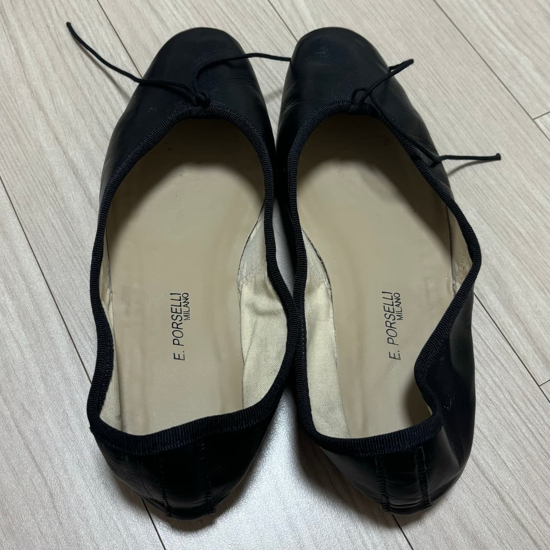 포셀리 레더플랫 블랙 39 상품이미지3