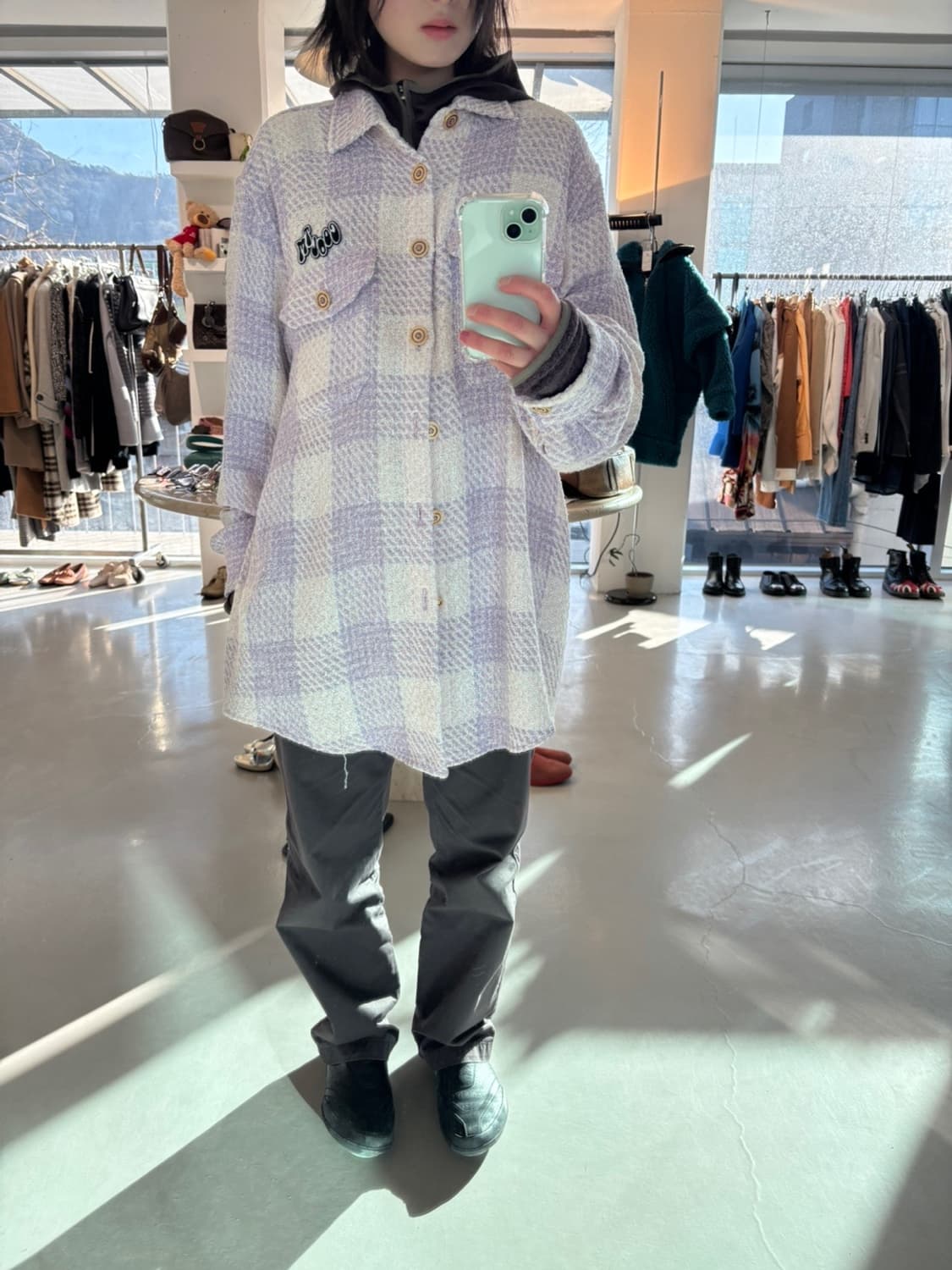 COOL T.M Tweed Shirt Jacket 상품이미지1