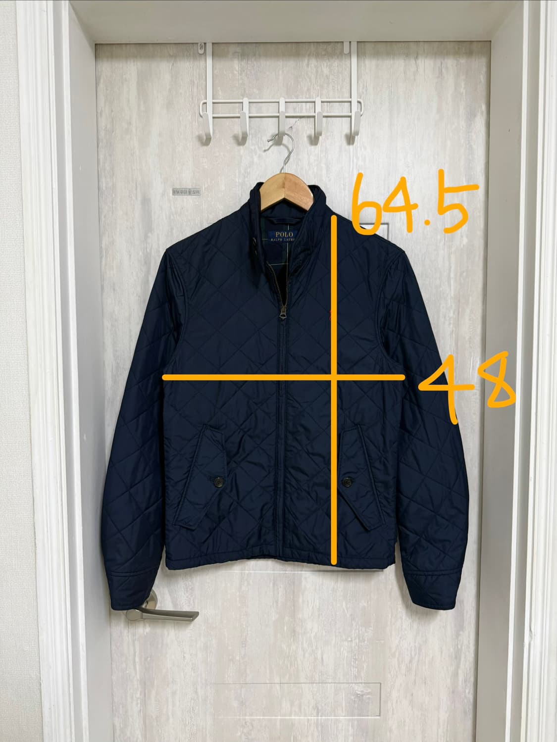 XS / 폴로 랄프로렌 네이비 레드 포니 퀄팅 자켓 상품이미지2