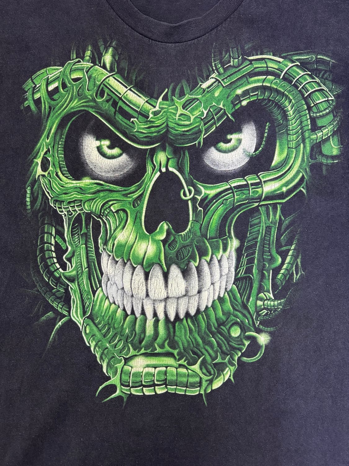 빈티지 00s 스컬터미네이터 SKULL TERMINATOR 티셔츠2XL 상품이미지2