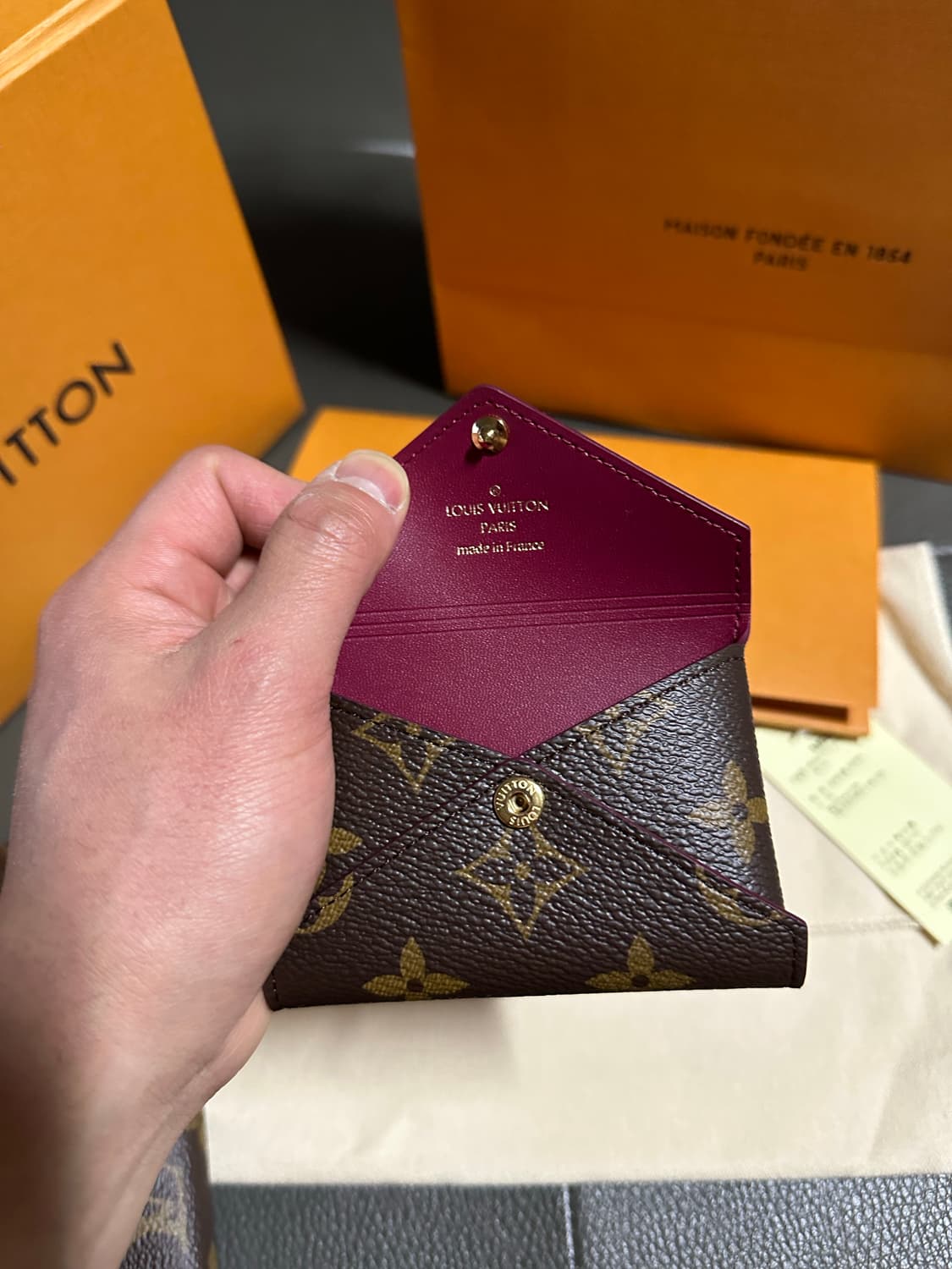 루이비통 포쉐트 모노그램 키리가미 3세트 파우치 클러치 상품이미지8