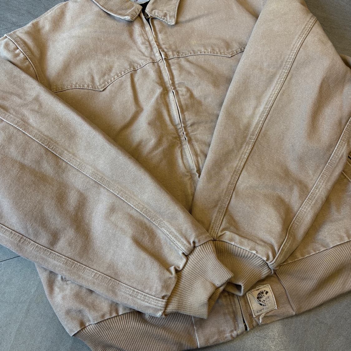 칼하트 정품 베이지 산타페 자켓  상품이미지9