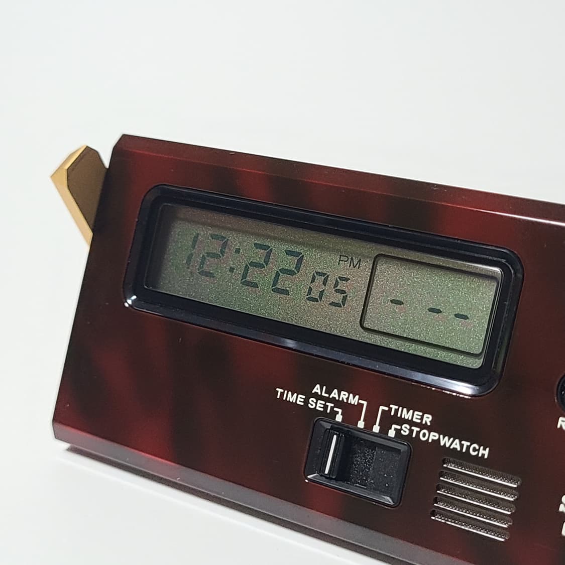 세이코 빈티지 탁상 카드형 시계 포켓 알람 쇼와 상품이미지7