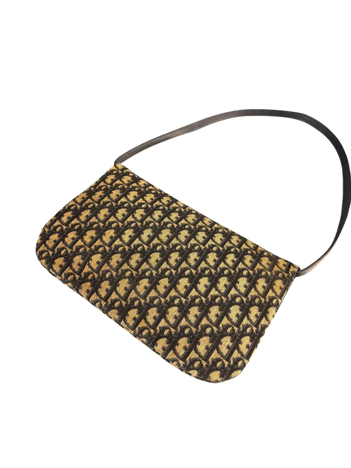 디올 빈티지 네이비 모노그램 트로터 숄더백 상품이미지4