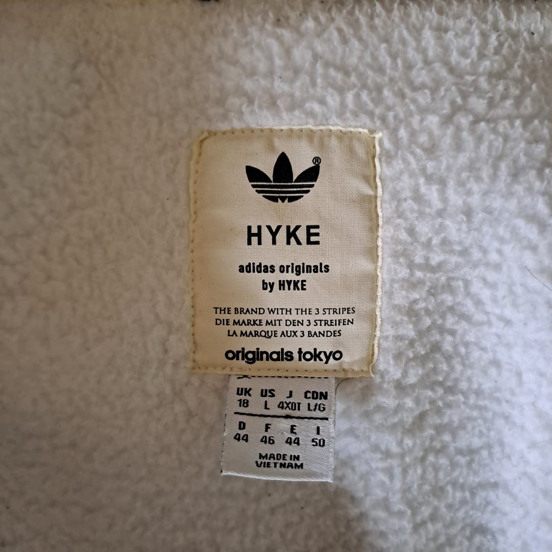 (택포) 아디다스 x Hyke python skin 후드 자켓 B538 상품이미지6