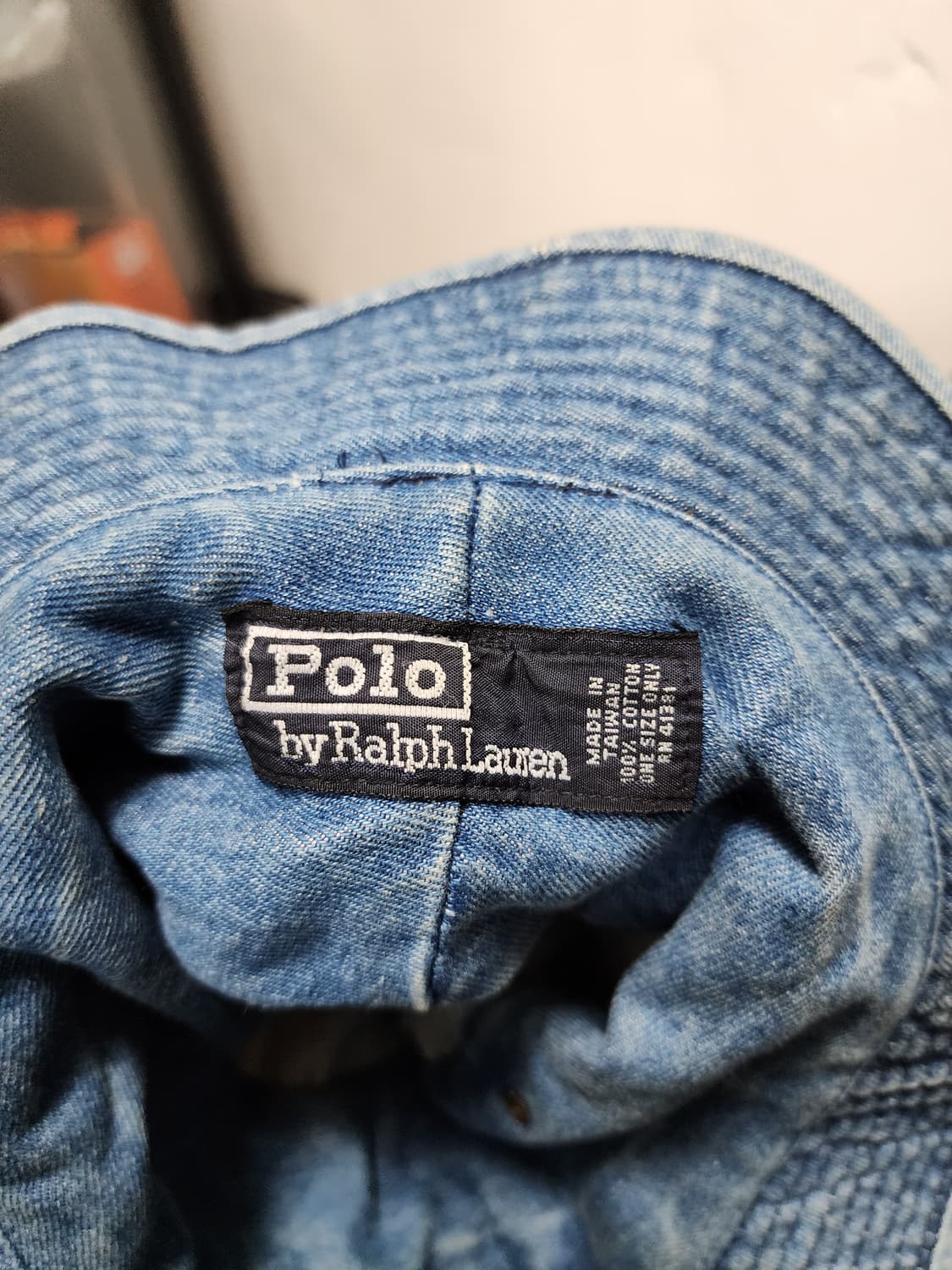 90s 폴로 랄프로렌 데님 버킷햇 상품이미지5