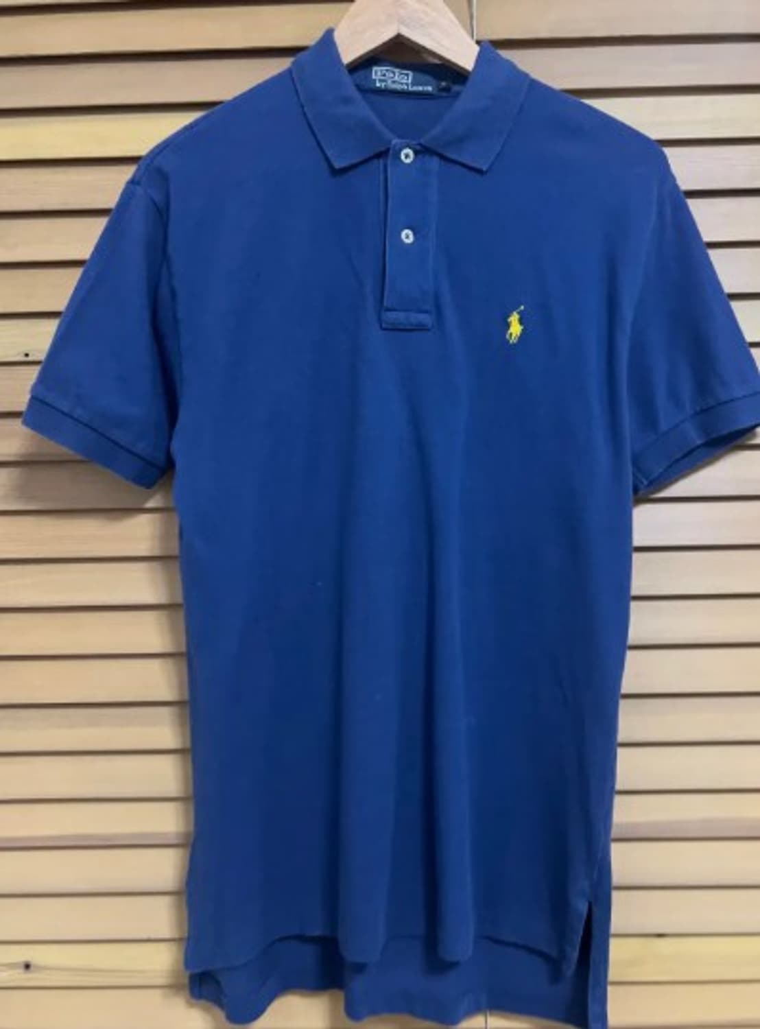 폴로랄프로렌 남성 블루 PK카라반팔티셔츠 S 상품이미지2