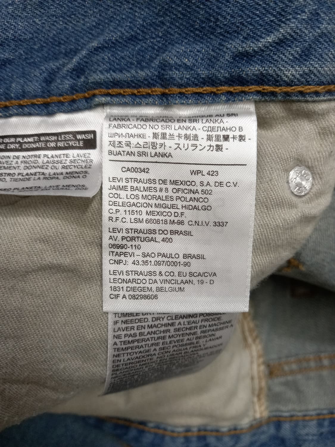 33 리바이스514 워싱 일자진 33-426 상품이미지8