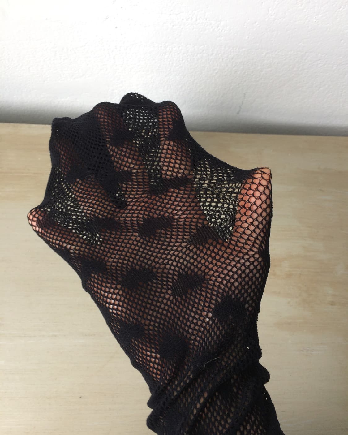 heart pattern net stocking 상품이미지1