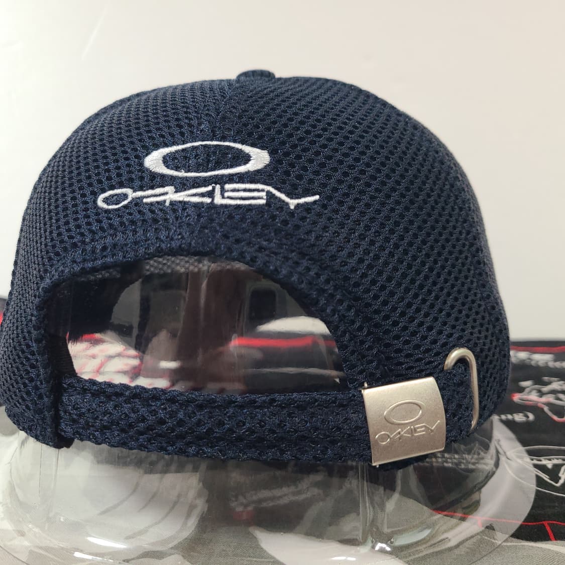 오클리 빈티지 자수 로고 메쉬 캡 모자 볼캡 상품이미지6