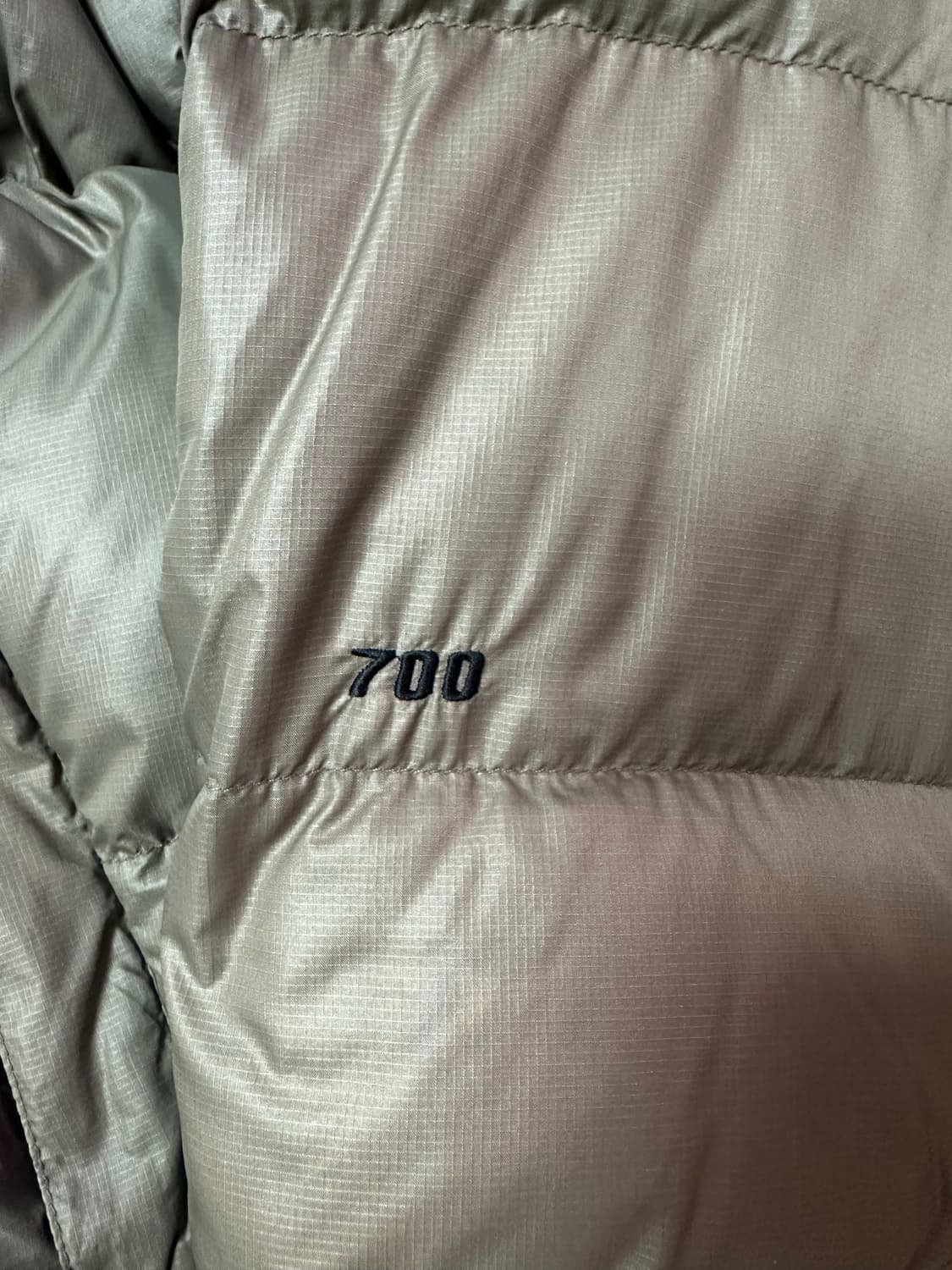 [XL] 노스페이스 해외판 700 눕시 베이지 그레이 상품이미지3