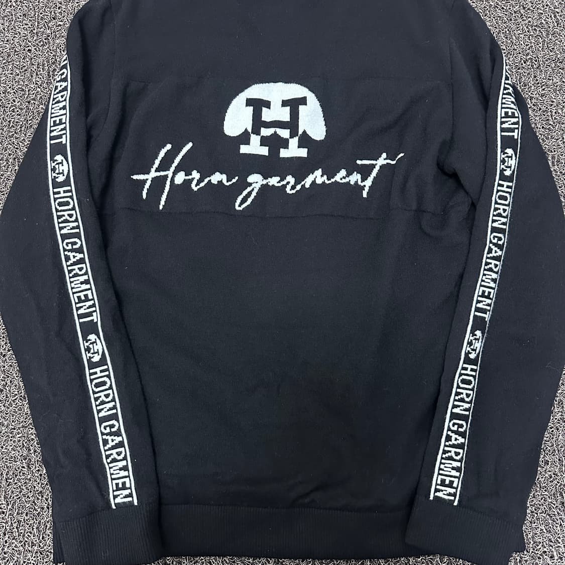 [새상품] 혼가먼트 남성 골프웨어 캐시미어 울 니트 L 상품이미지9