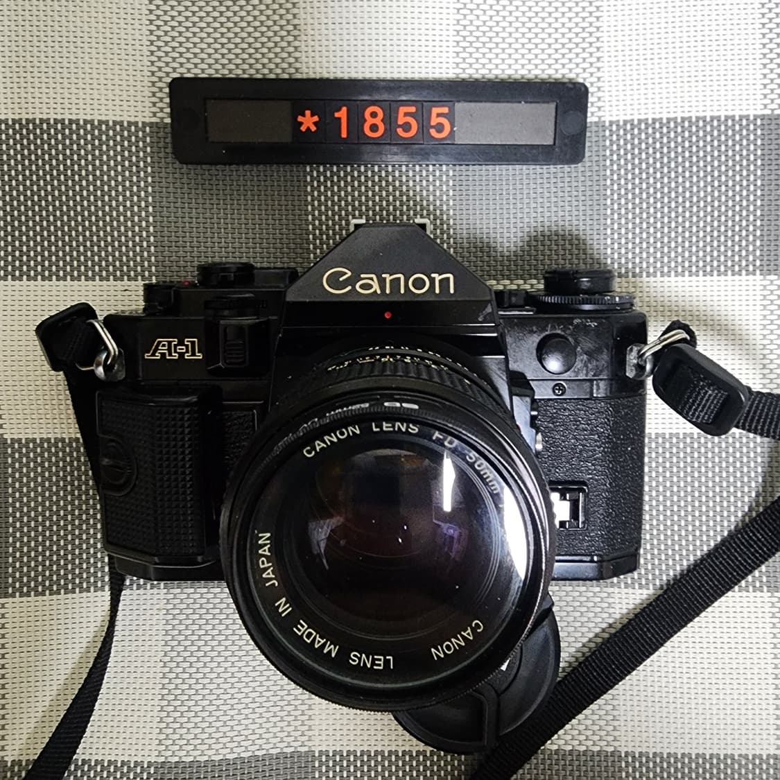 캐논 A-1 필름카메라 블랙바디 1.4렌즈 상품이미지1